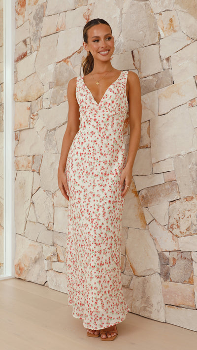 Load image into Gallery viewer, Andy Maxi Dress - Pink Floral
