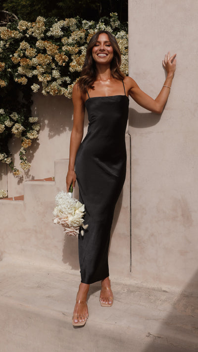 Load image into Gallery viewer, Keira Maxi Dress - Black
