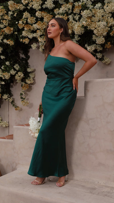 Load image into Gallery viewer, Margot Maxi Dress - Emerald - Billy J
