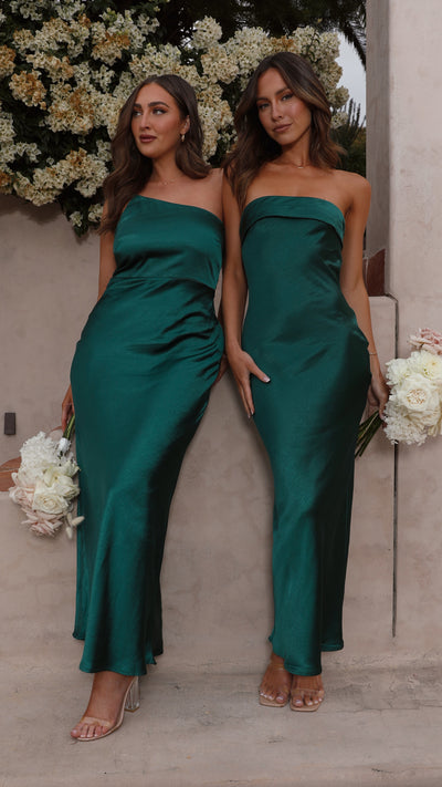 Load image into Gallery viewer, Margot Maxi Dress - Emerald
