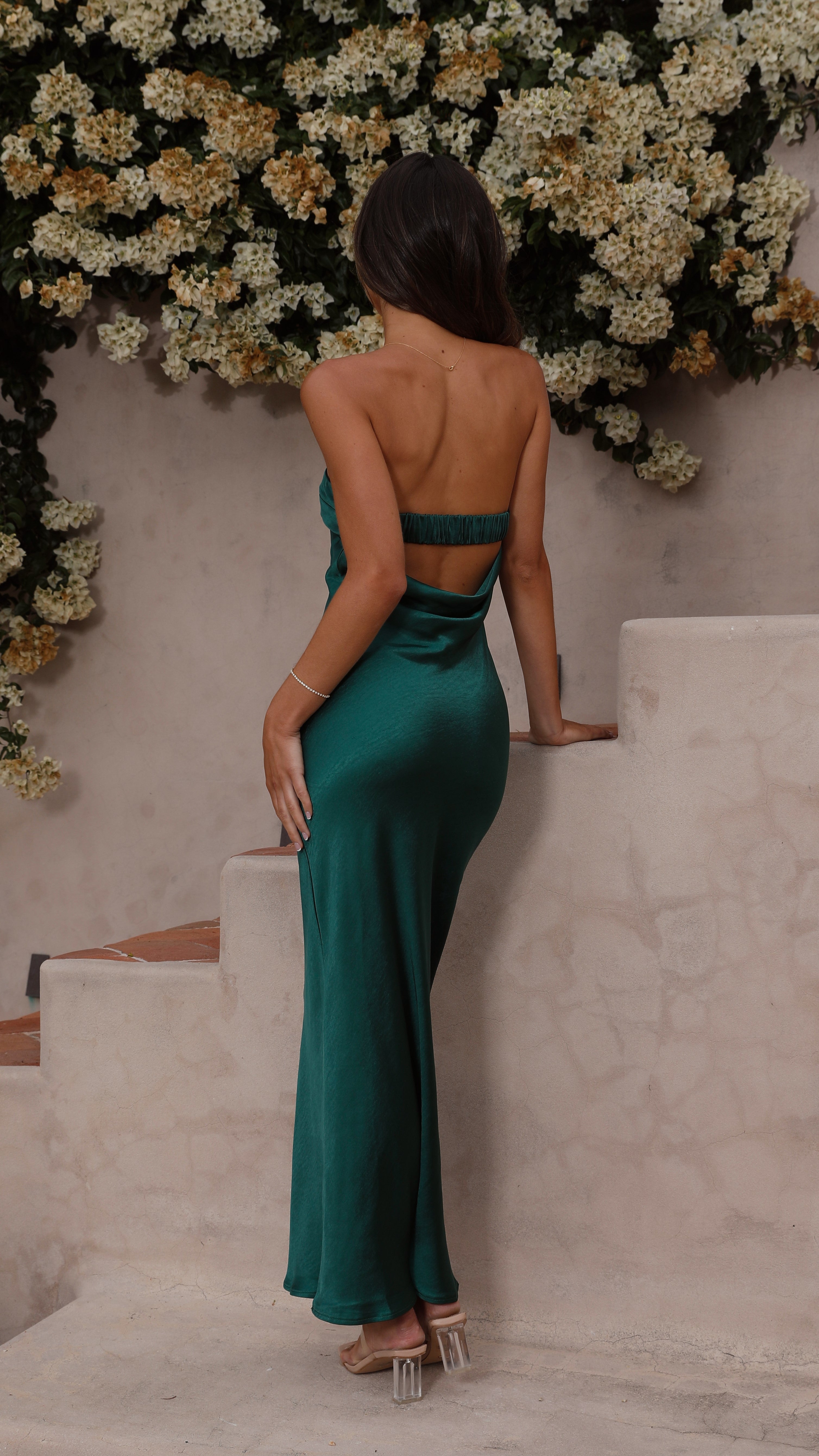 Gisele Maxi Dress - Emerald - Billy J