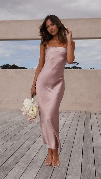 Load image into Gallery viewer, Keira Maxi Dress - Dusty Pink - Billy J
