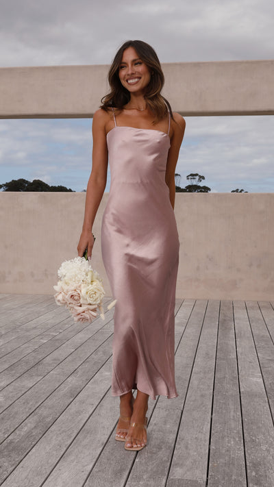 Load image into Gallery viewer, Keira Maxi Dress - Dusty Pink
