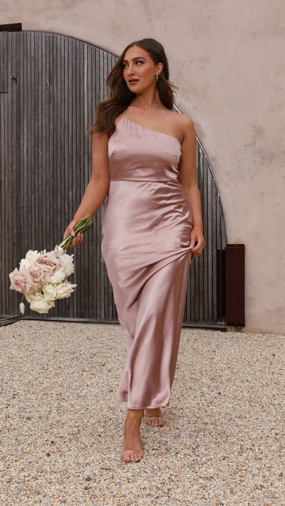Load image into Gallery viewer, Margot Maxi Dress - Dusty Pink - Billy J
