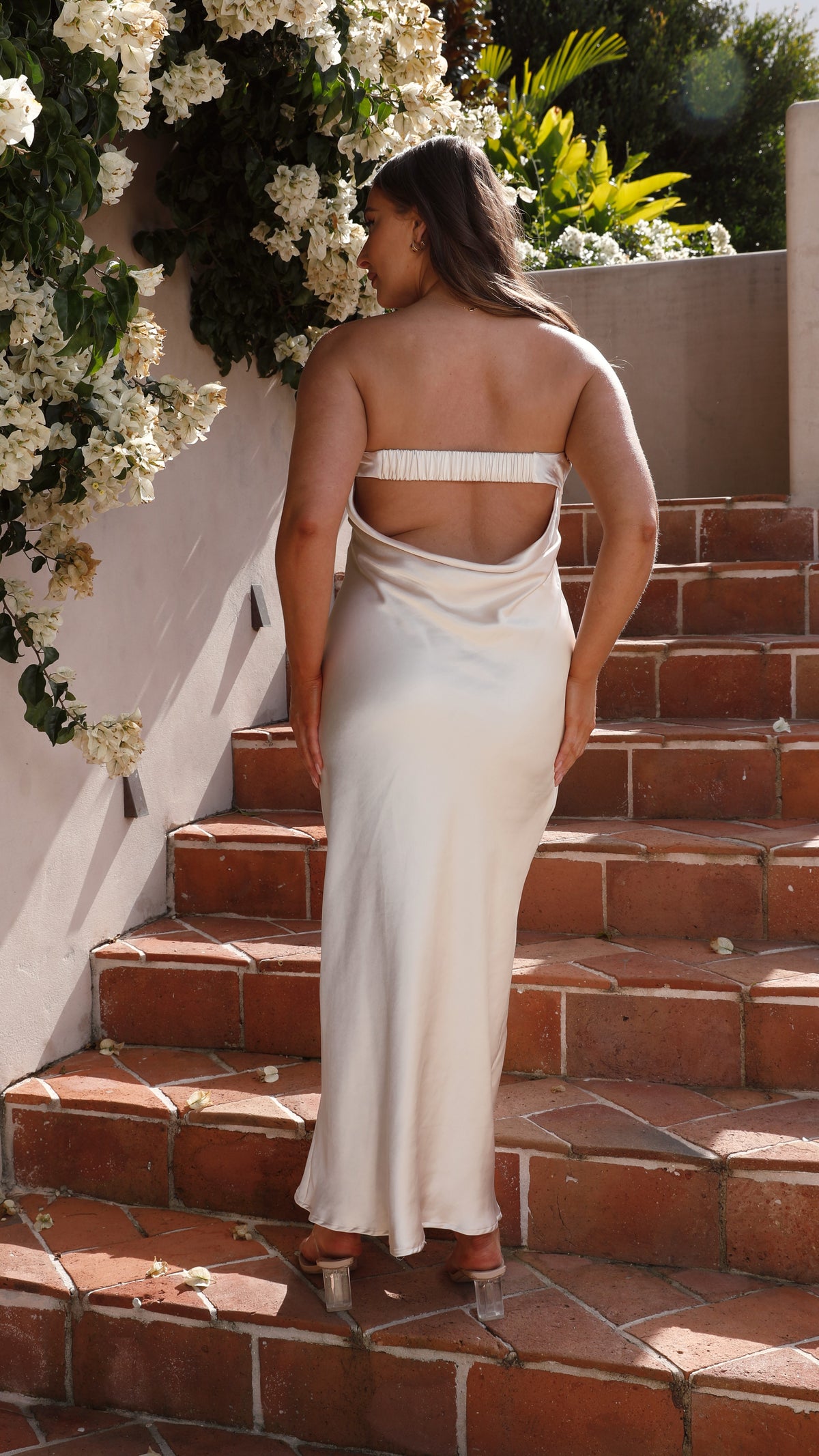 billy j gisele maxi dress Gisele Maxi Dress - Champagne