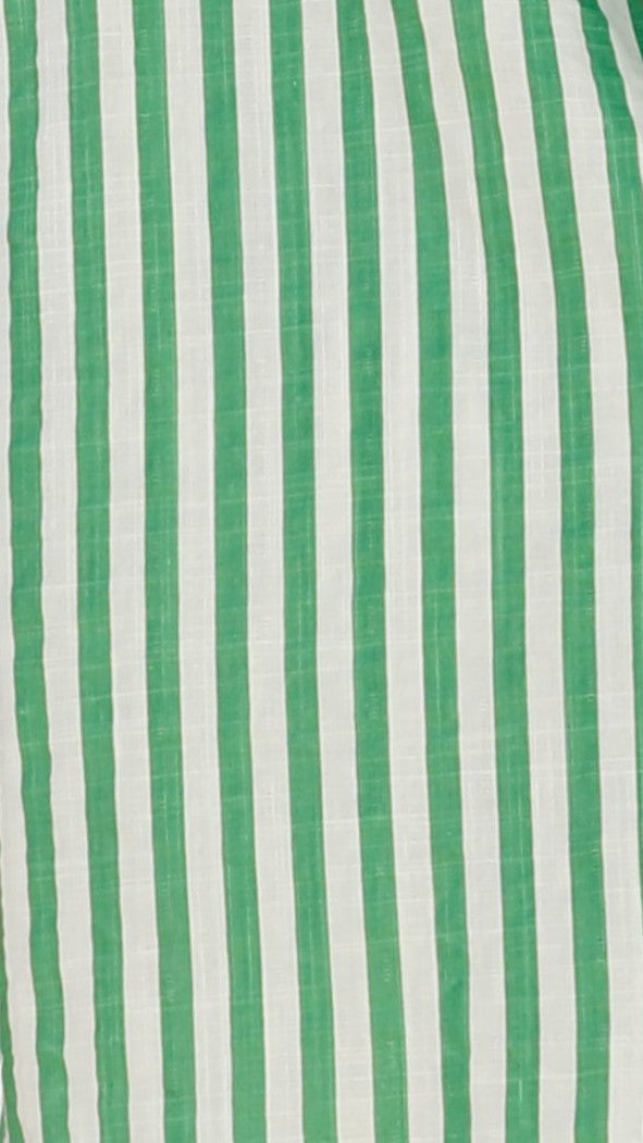 Annie Pants - Green Stripe