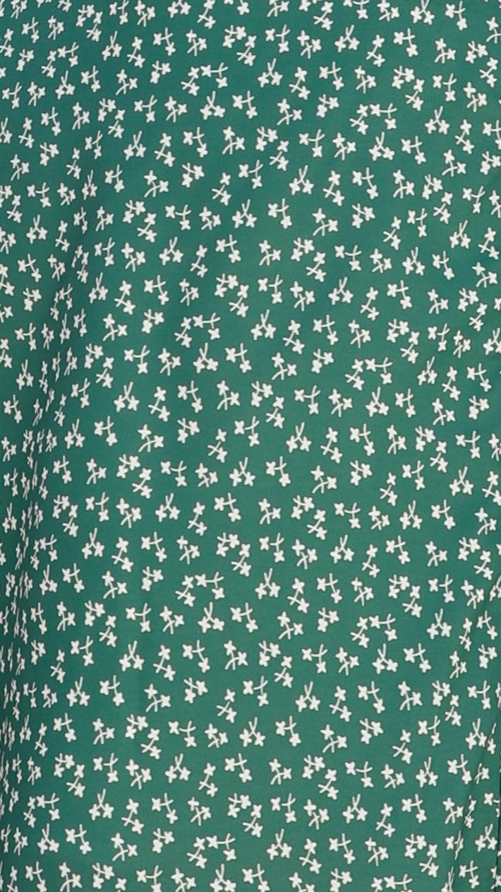 Sabiti Mini Dress - Green Floral - Billy J