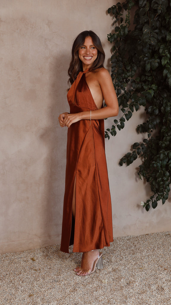 Rust Red Modest Mother of the Bride Groom Dresses | Mother of the bride  dresses long, Vintage bridesmaid dresses, Mother of the bride dresses