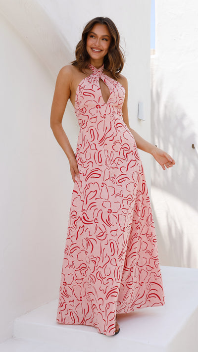 Load image into Gallery viewer, Parker Maxi Dress - Pink
