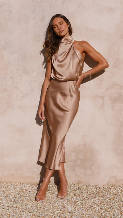 Load image into Gallery viewer, Esther Maxi Dress - Latte
