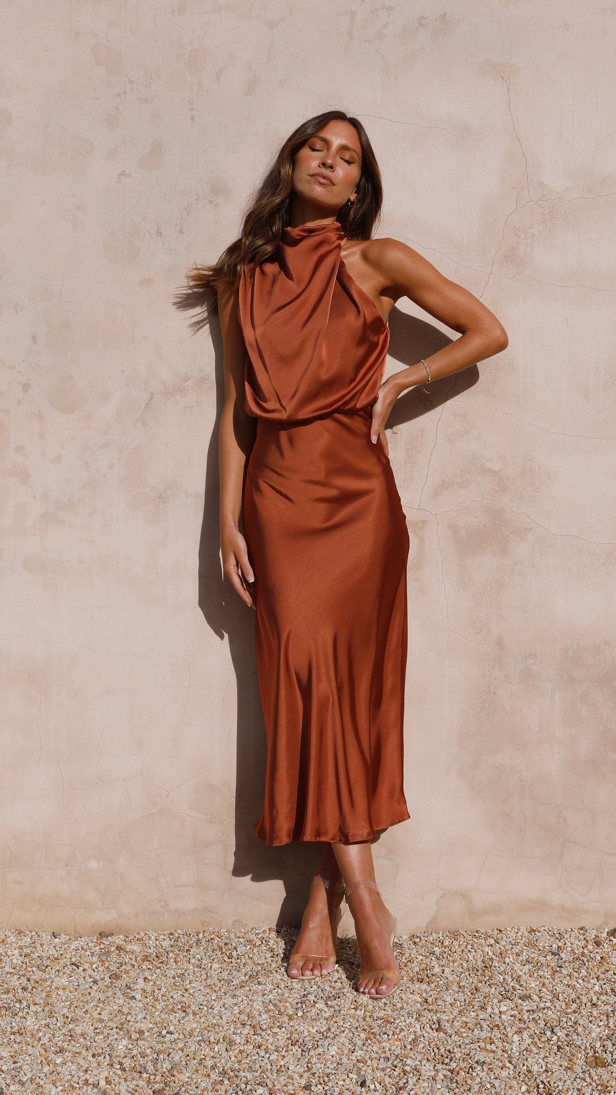 chinese dress ladies Esther Maxi Dress - Copper - Buy Women's Dresses