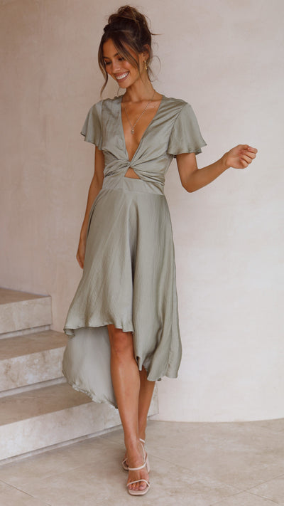 Load image into Gallery viewer, Sunny Daze Dress - Olive
