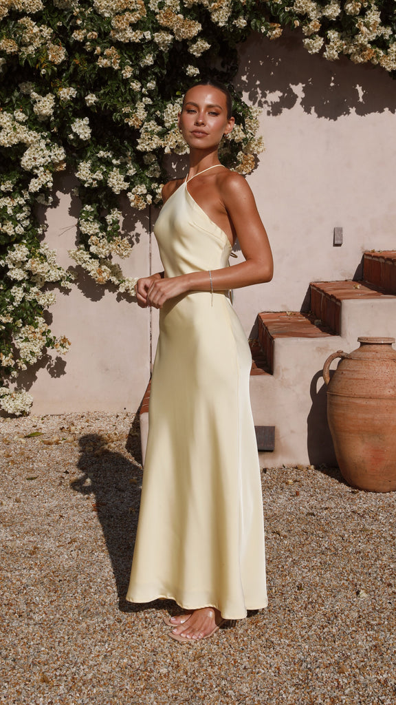 Chiara Maxi Dress - Yellow