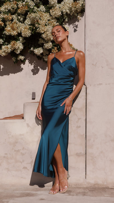 Load image into Gallery viewer, Ariana Maxi Dress - Teal
