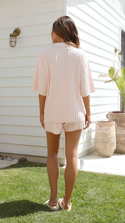 Load image into Gallery viewer, Marisol Shirt - Baby Pink - Billy J
