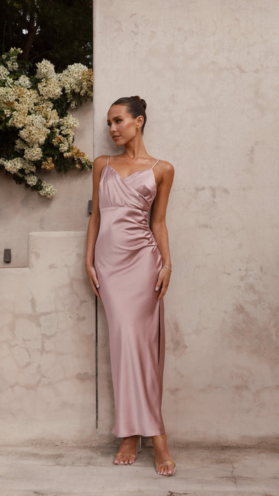 Load image into Gallery viewer, Ariana Maxi Dress - Dusty Pink - Billy J
