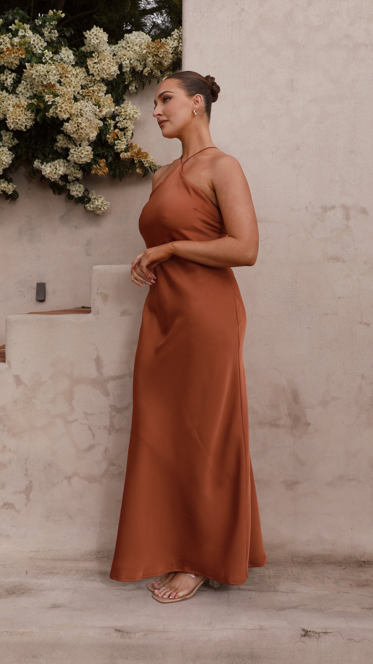 fitted lace wedding dress Chiara Maxi Dress - Copper - Buy Women's Dresses