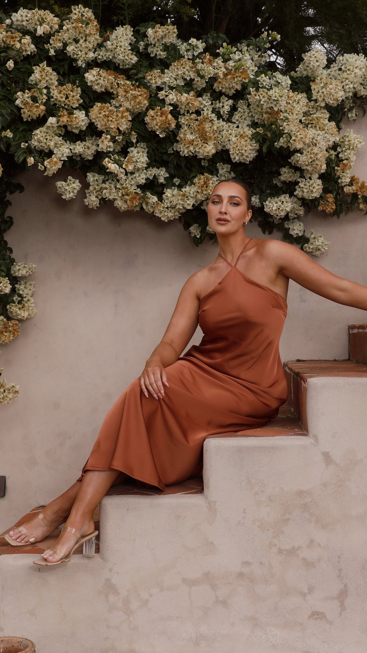 Chiara Maxi Dress - Copper - Buy Women's Dresses