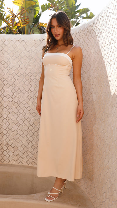 Load image into Gallery viewer, Callisto Maxi Dress - Oat
