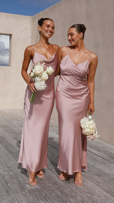 Load image into Gallery viewer, Willow Maxi Dress - Dusty Pink - Billy J
