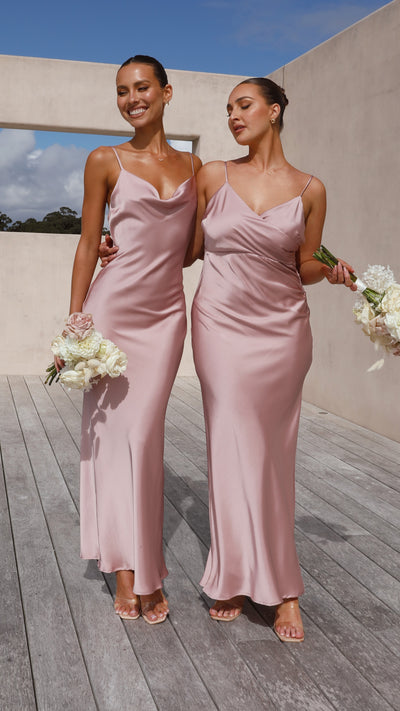 Load image into Gallery viewer, Ariana Maxi Dress - Dusty Pink
