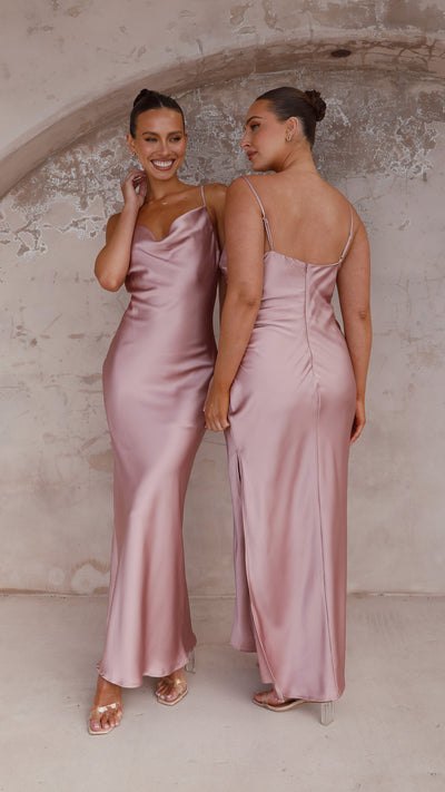 Load image into Gallery viewer, Ariana Maxi Dress - Dusty Pink - Billy J
