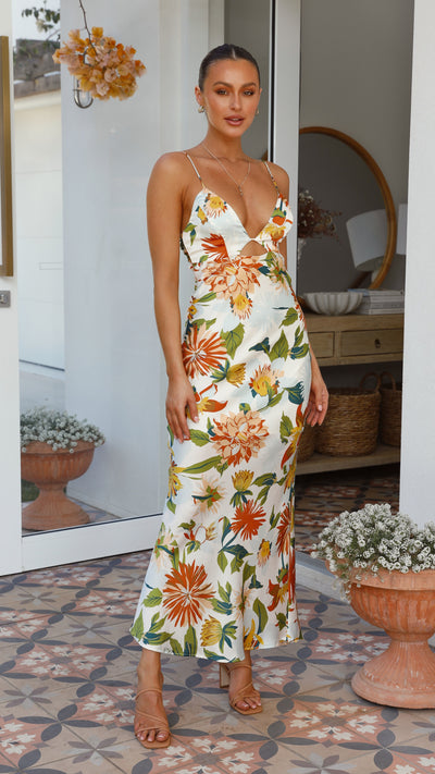 Load image into Gallery viewer, Zessi Maxi Dress - Floral - Billy J

