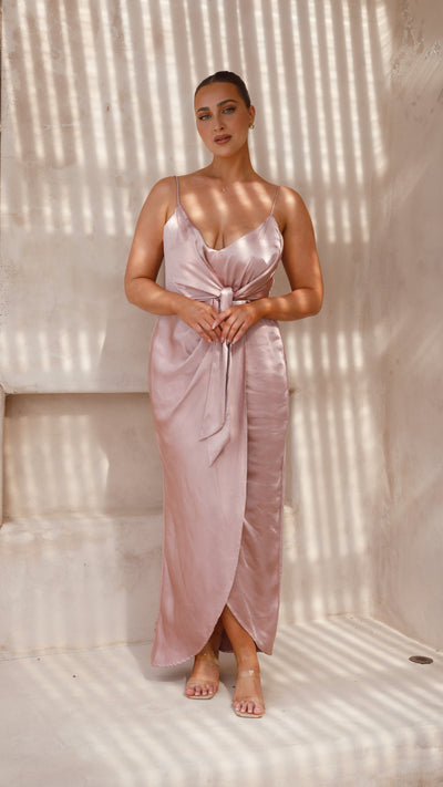 Load image into Gallery viewer, Tyra Maxi Dress - Dusty Pink
