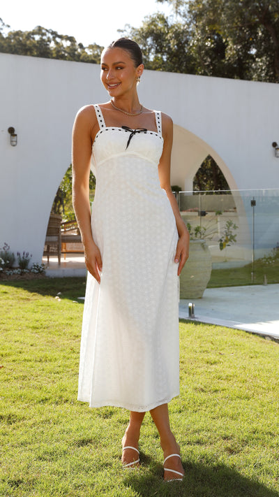 Load image into Gallery viewer, Romy Maxi Dress - White
