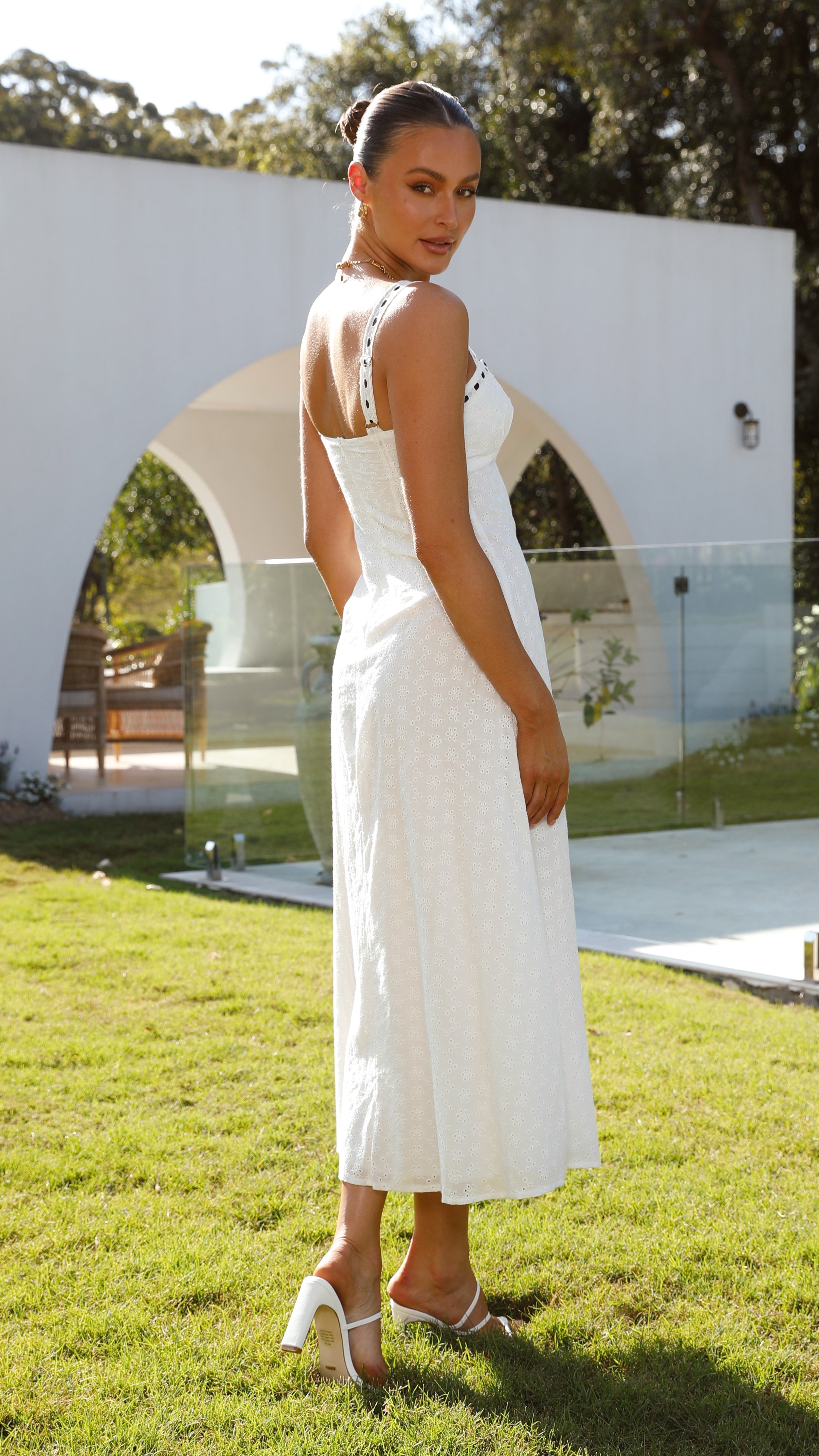 Romy Maxi Dress - White