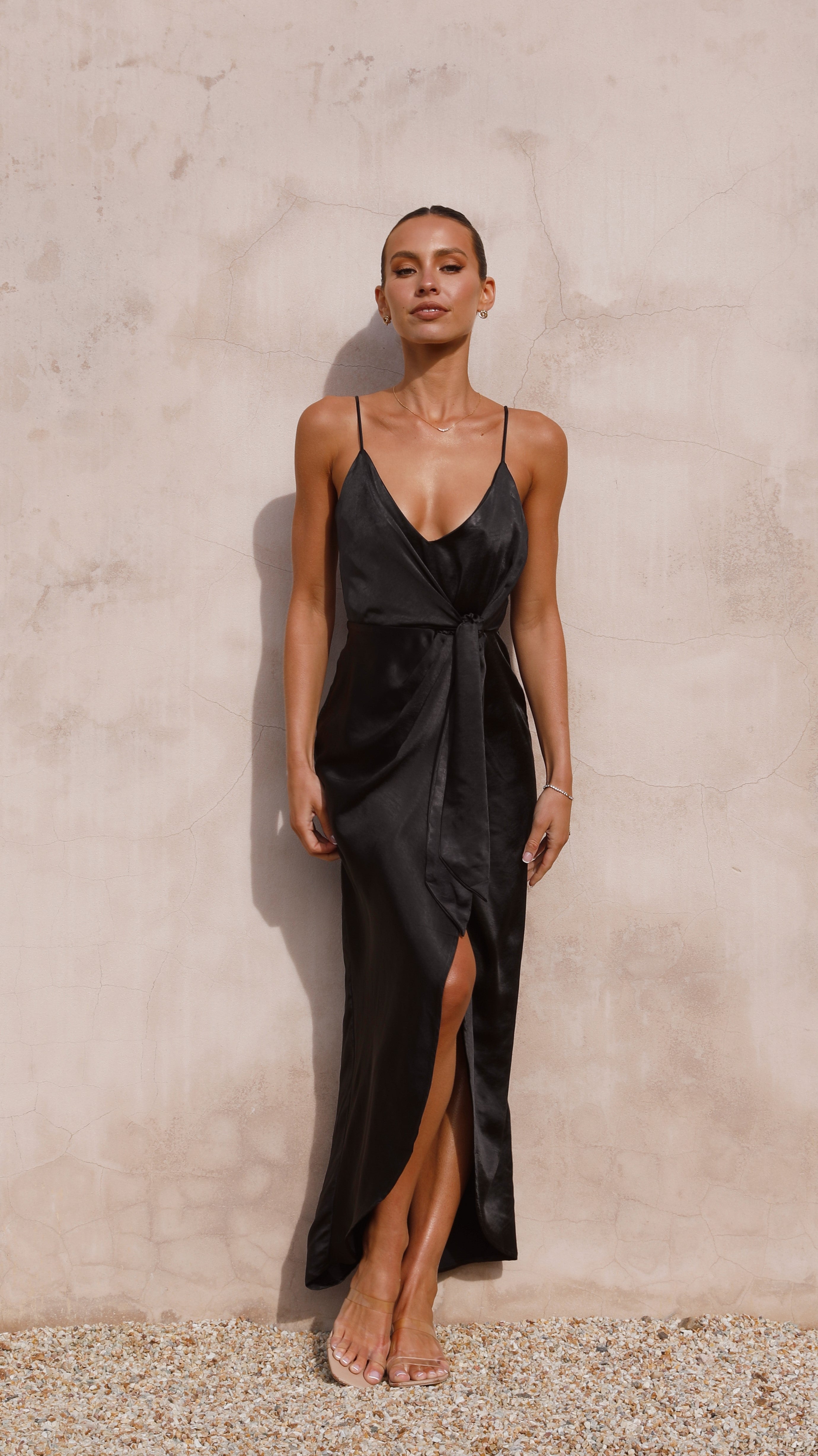 Tyra Maxi Dress - Black