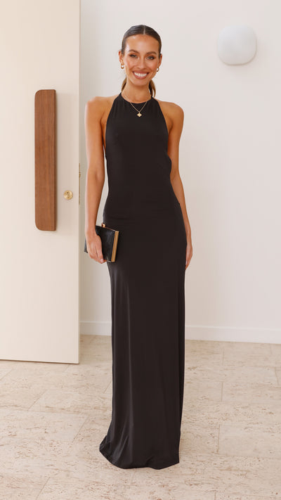 Load image into Gallery viewer, Aspen Maxi Dress - Black
