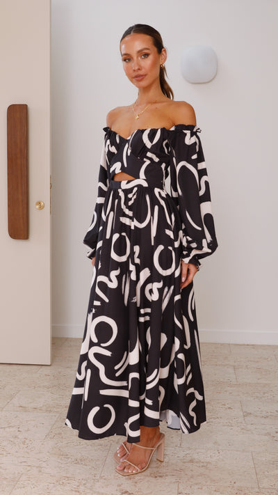 Load image into Gallery viewer, Freya Maxi Dress - Black
