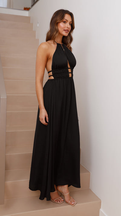 Load image into Gallery viewer, Ivy Maxi Dress - Black
