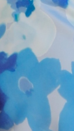 Flora Midi Dress - Blue Floral