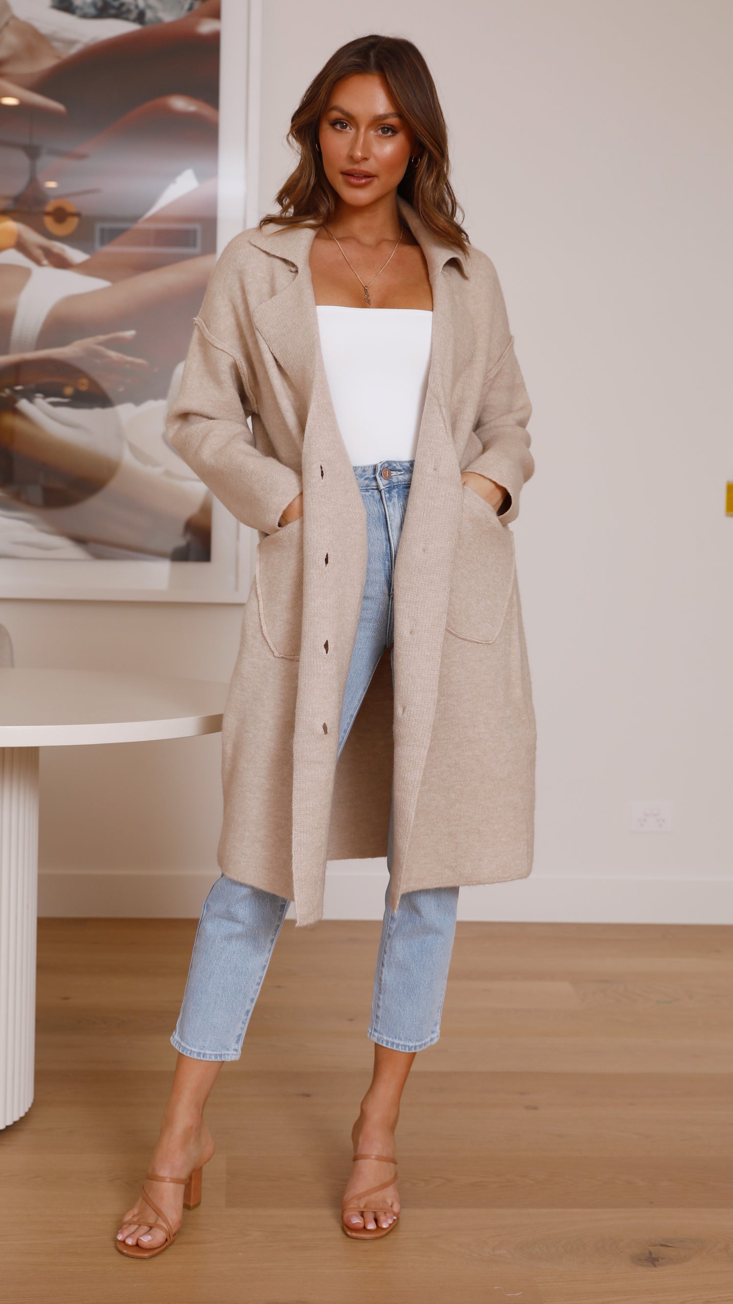 Kacela Jacket - Oatmeal - Billy J