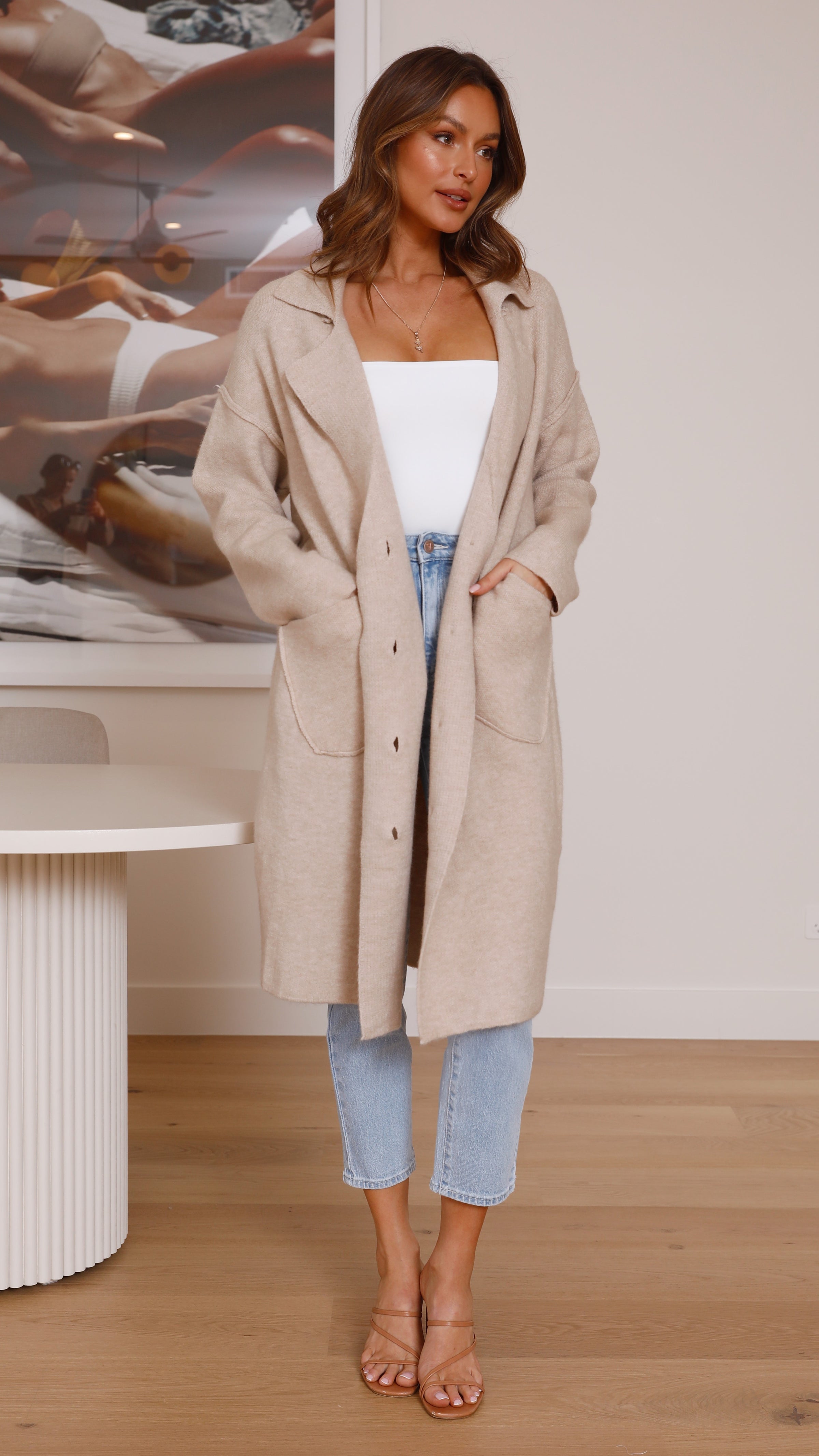 Kacela Jacket - Oatmeal - Billy J
