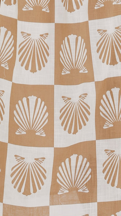 Load image into Gallery viewer, Marella Maxi Dress - Tan Shell
