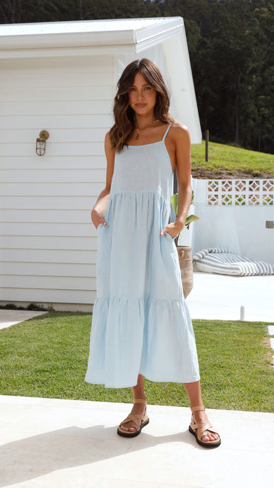 Load image into Gallery viewer, Nico Maxi Dress - Blue
