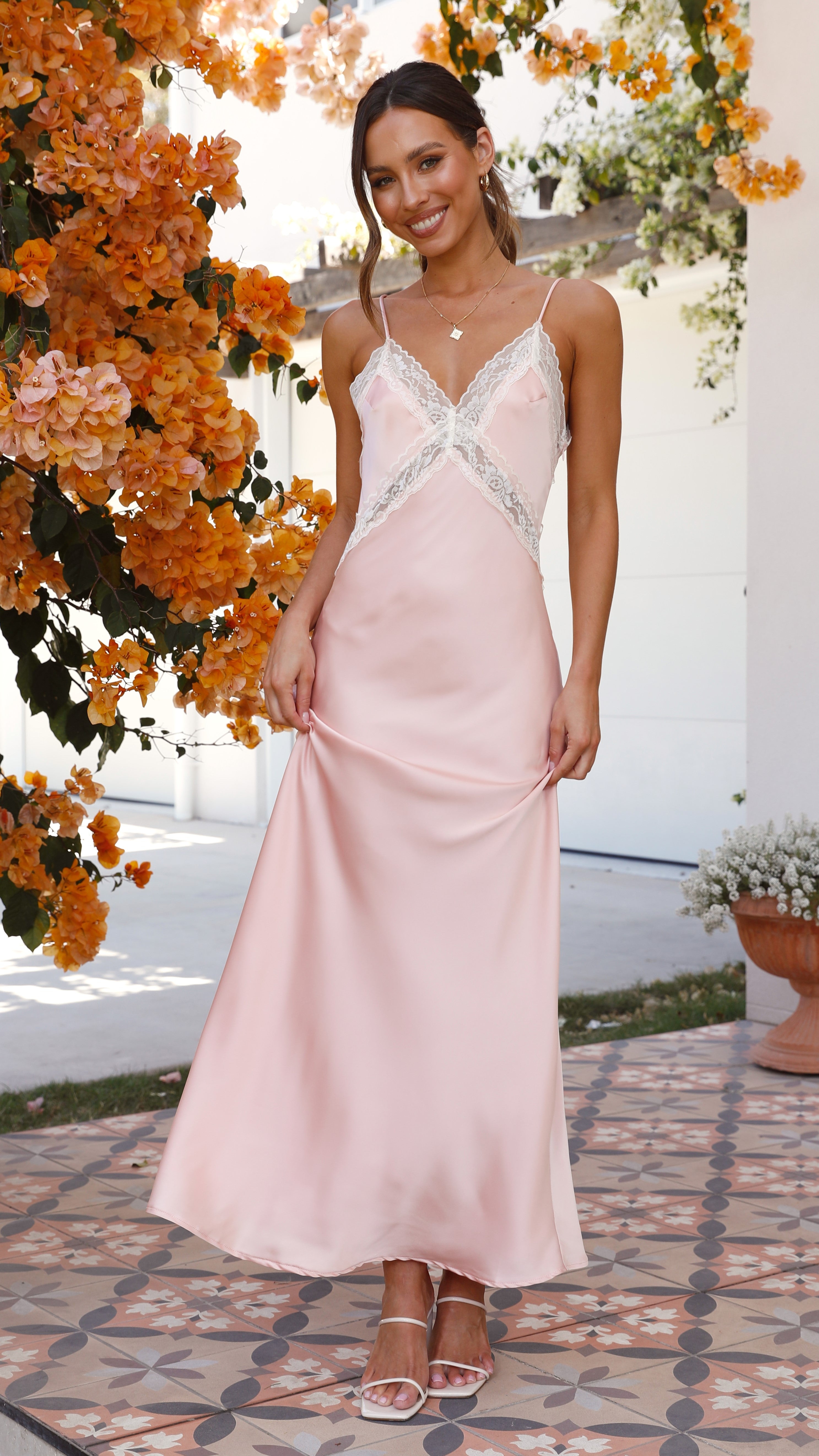 Westley Maxi Dress - Pink