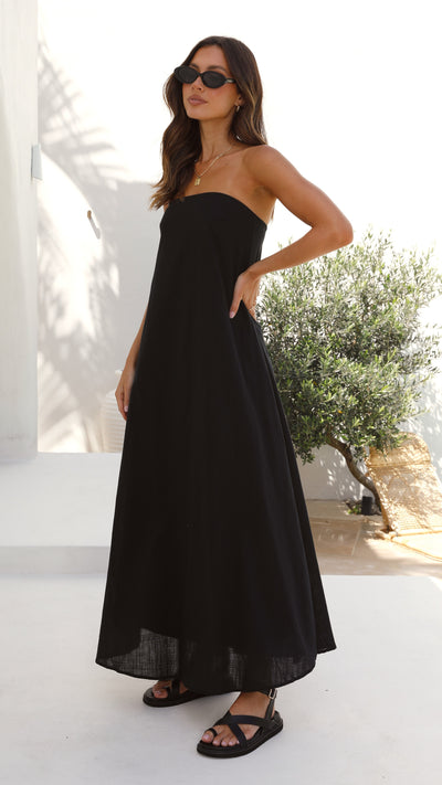 Load image into Gallery viewer, Connie Maxi Dress - Black
