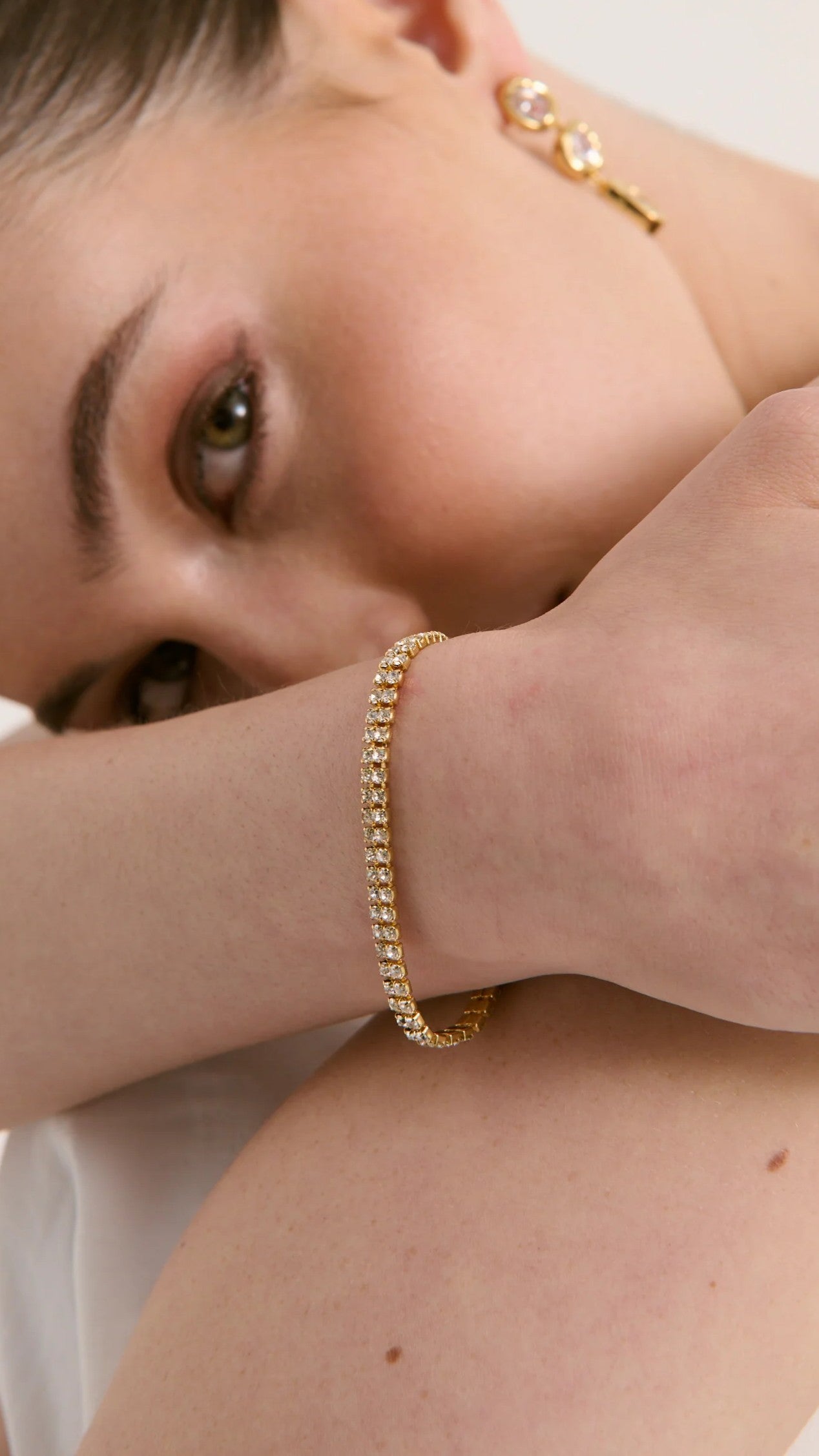 Celestia Diamante Bracelet - Gold - Billy J