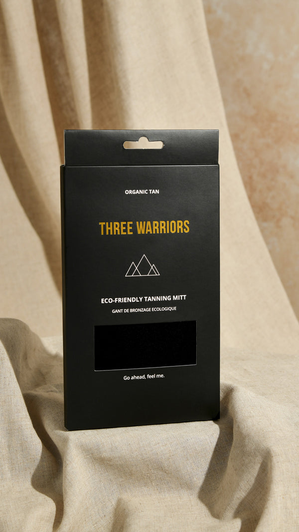 Three Warriors - Eco-Friendly Tanning Mitt - Billy J
