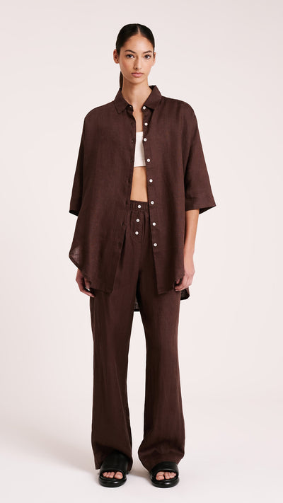 Load image into Gallery viewer, Linen Lounge Pant - Chico
