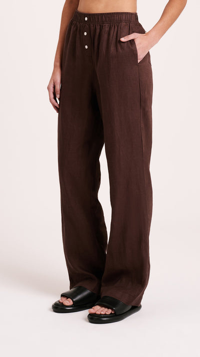 Load image into Gallery viewer, Linen Lounge Pant - Chico
