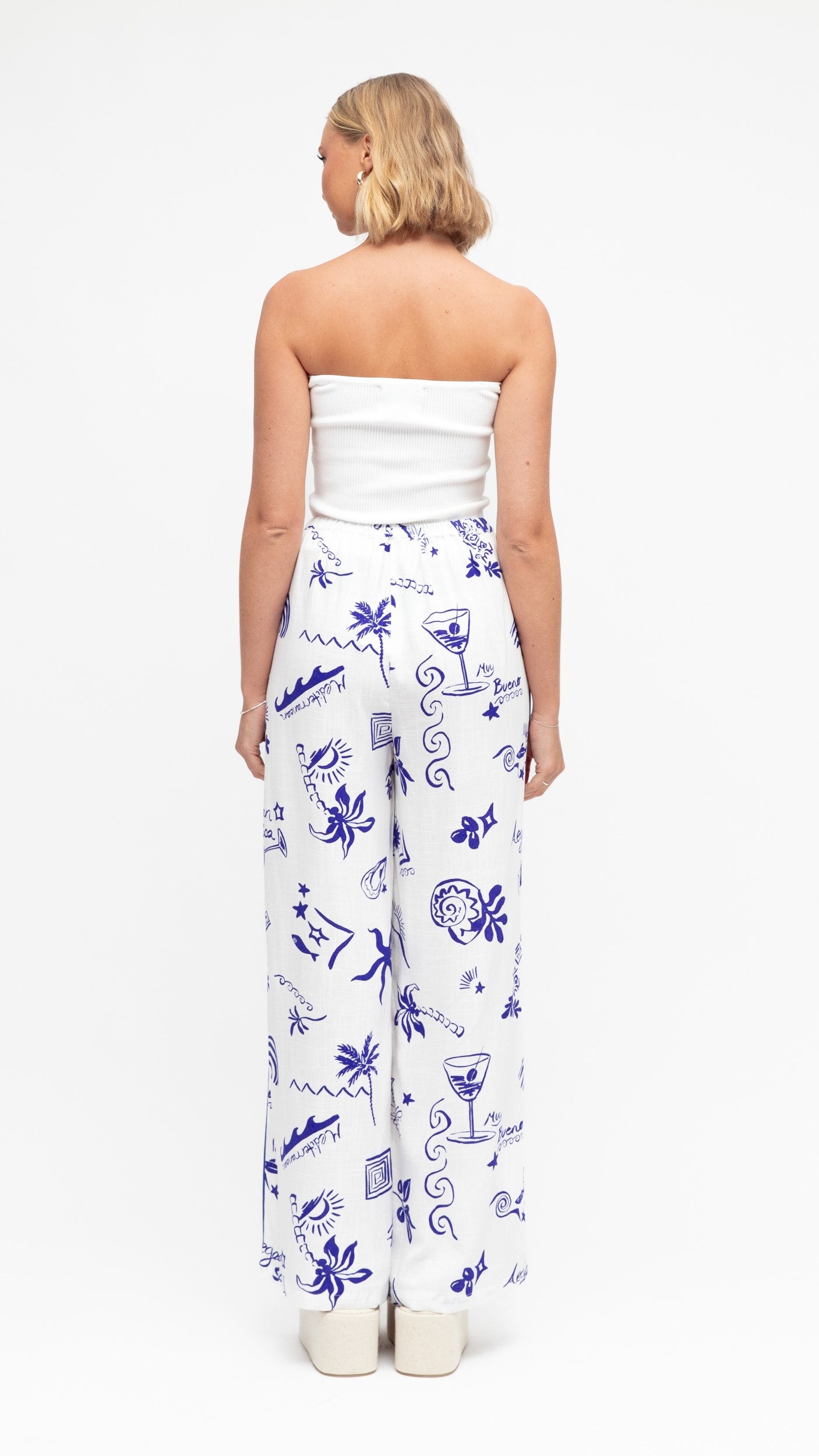 Dalinda Pants - Biaritz Print - Billy J