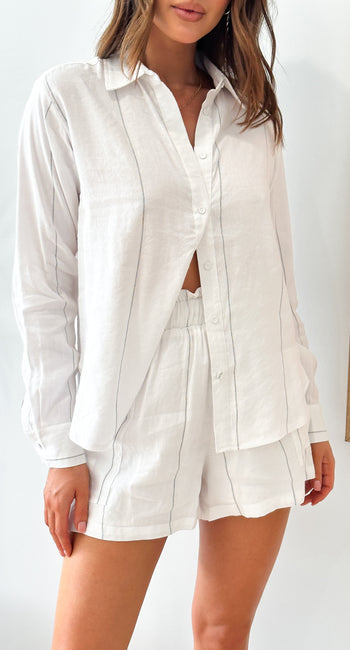 Ainsley Shirt - White
