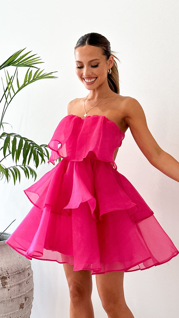 Fantasia Mini Dress - Pink