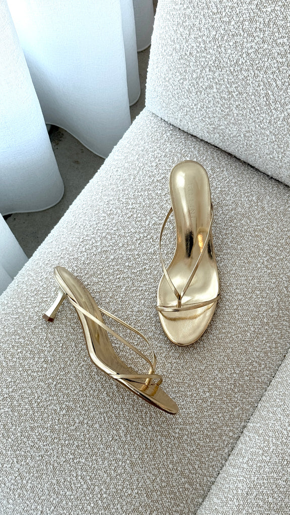 Gillie Heel - Gold Metallic - Billy J