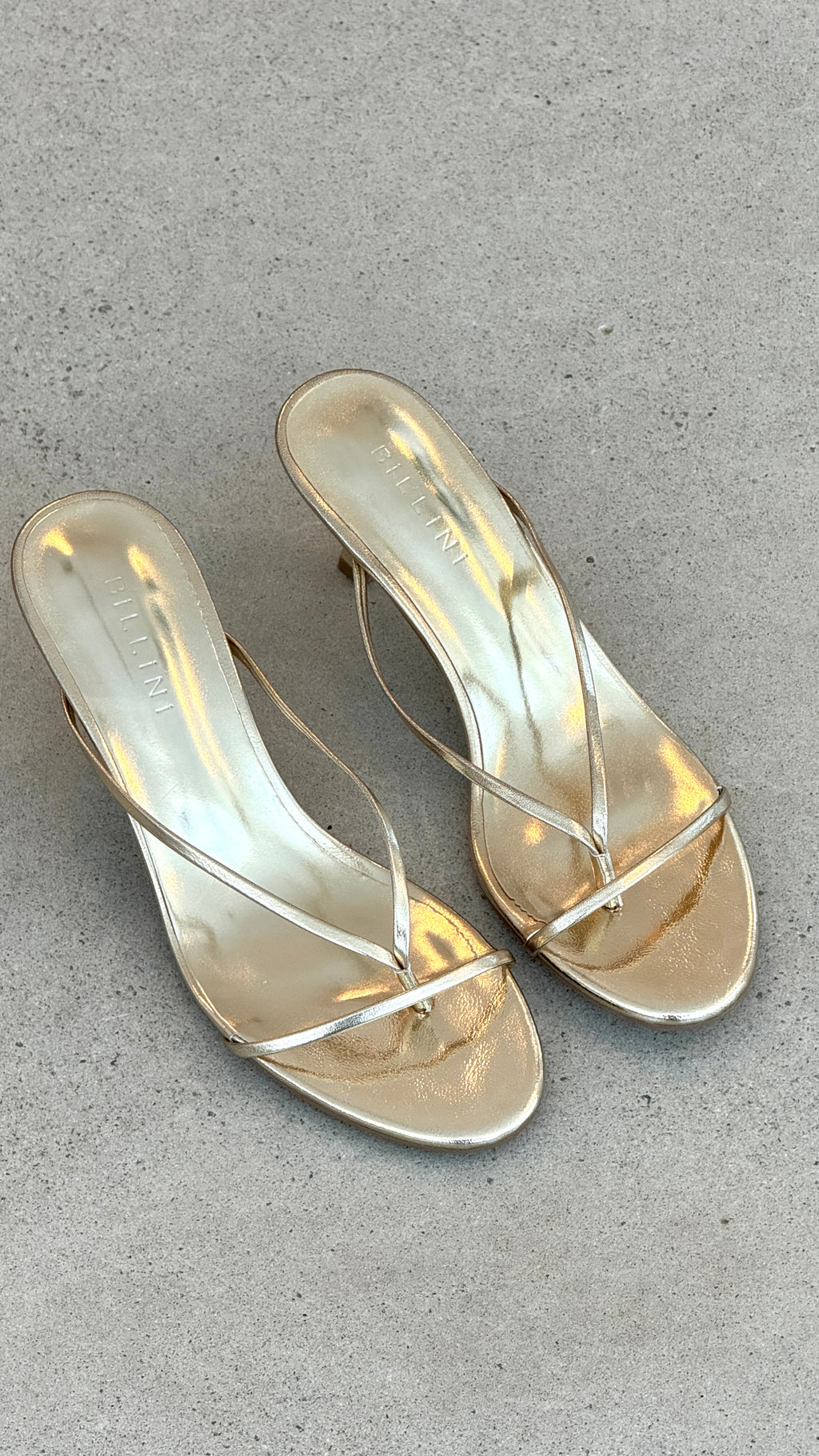 Gillie Heel - Gold Metallic